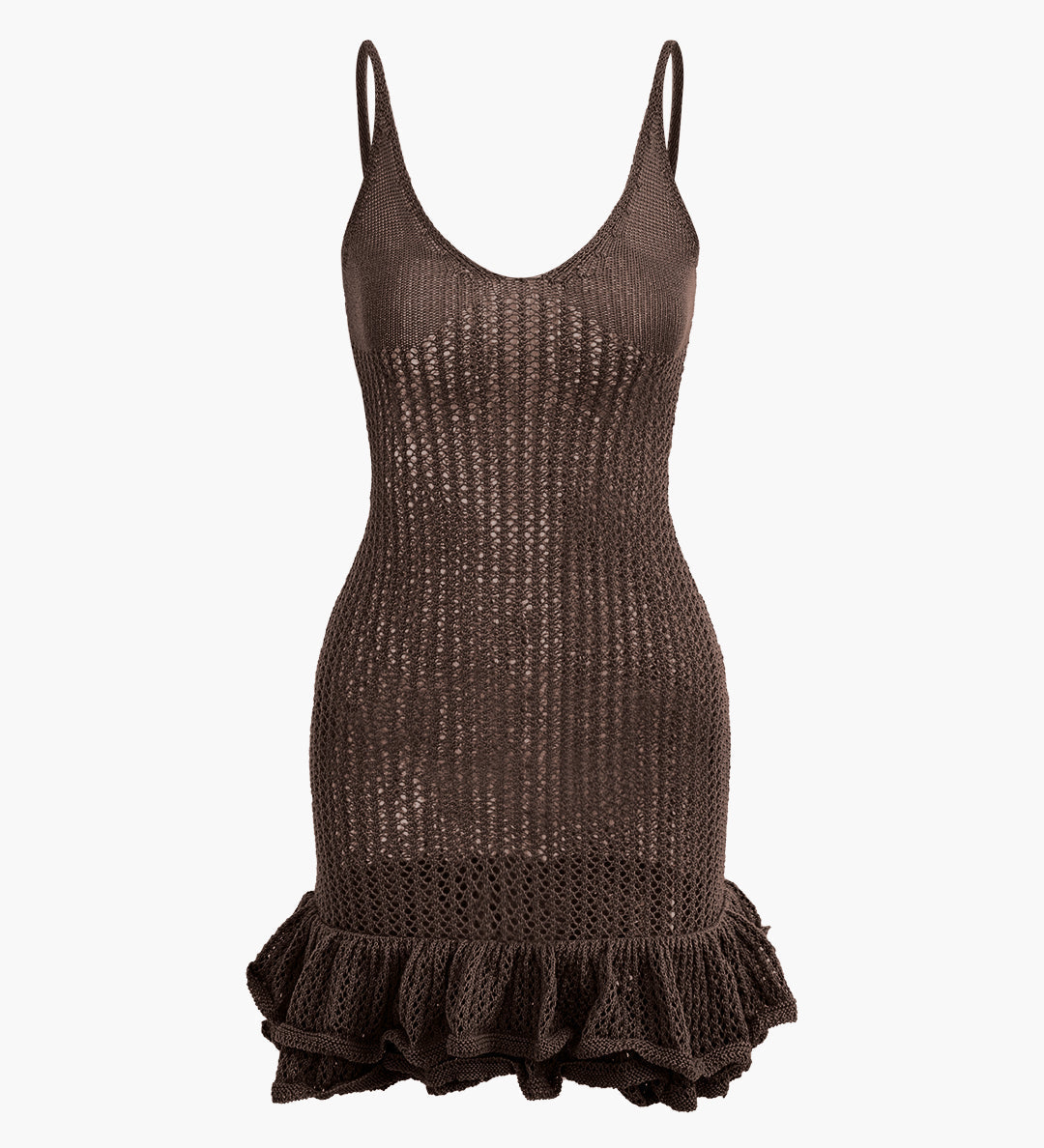 Sienna™ - Open Knit Mini Dress