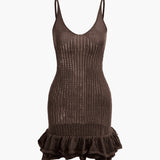Sienna™ - Open Knit Mini Dress