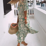 Sophie™ - Short Sleeve Maxi Dress