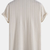 Textured Jacquard Cuban <tc>S</tc>hirt