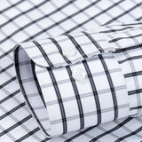Long Sleeve Checkered Shirt with Buttons