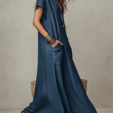 Effortless Bohemian Flow Relaxed Maxi Dress