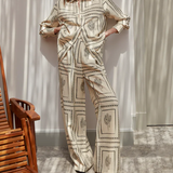 Alira™ - Abstract Comfy Two-Piece Set