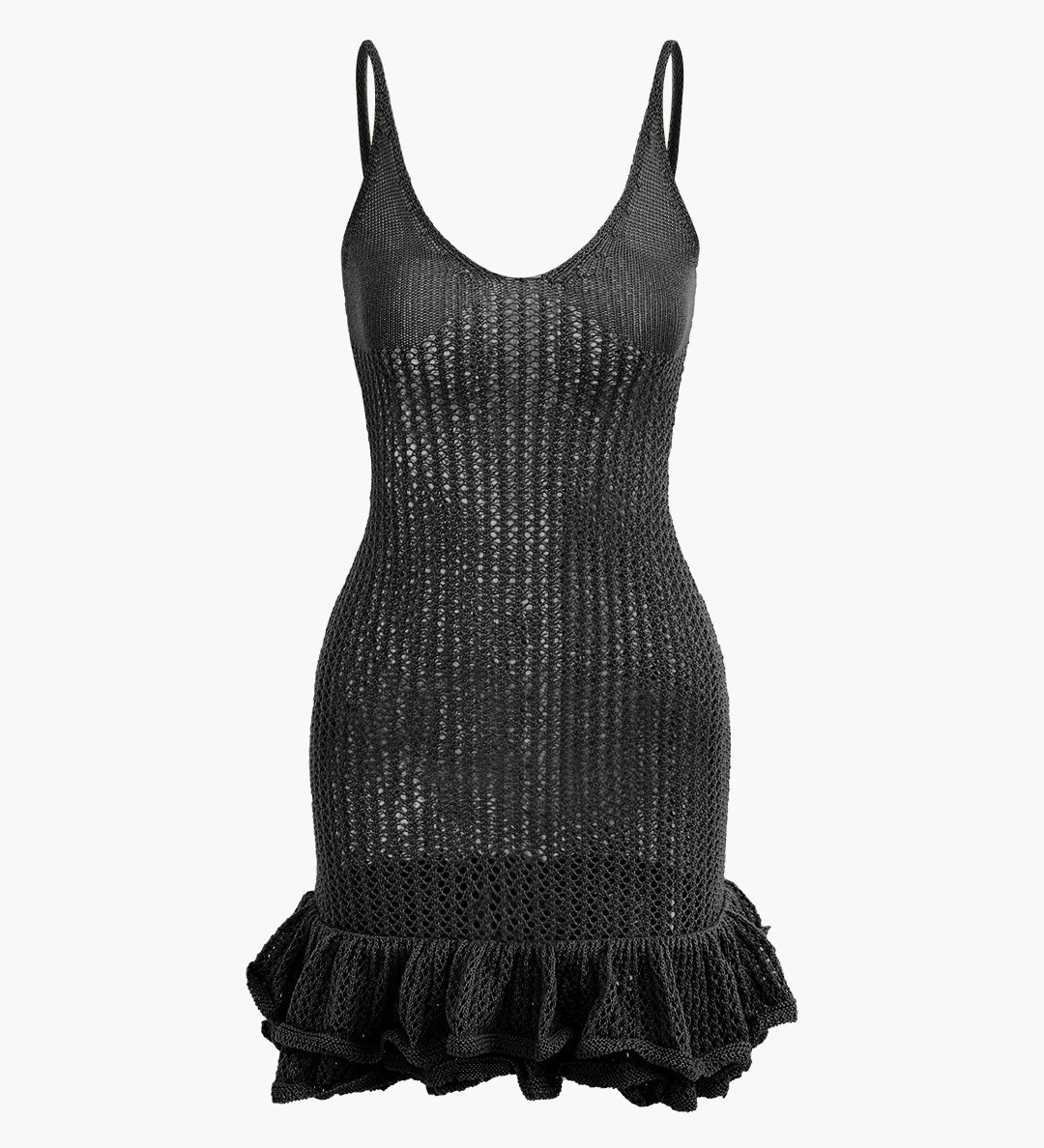 Sienna™ - Open Knit Mini Dress