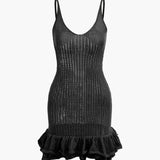 Sienna™ - Open Knit Mini Dress