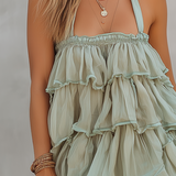 Delicate Tiered Ruffle Cami Top