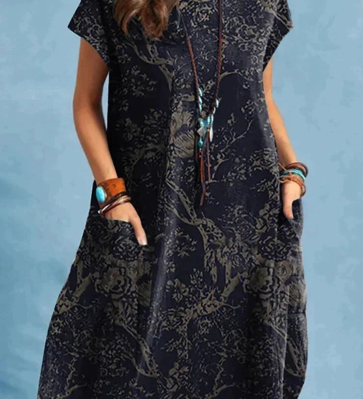 Amelia™ - Elegant Vintage Midi Dress