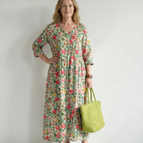 Colin | Scatter Flower Midi Dress