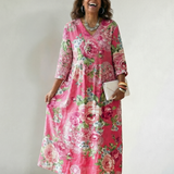 Freya | Garden Bloom Midi Dress