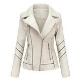 HANNIE - Elegant leather jackets for a timeless look