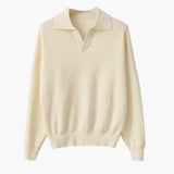 Lorenzo Virelli | Textured Knit Polo Sweater with Refined Minimalism For Men