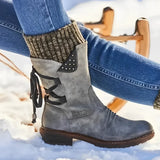 Louisa - Elegant winter boots with orthopaedic support for women in warm wool