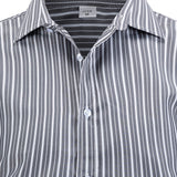 Long Sleeve Striped Button-Up Shirt