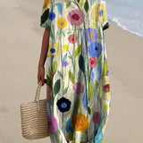 Emma™ - Floral Pattern Dress