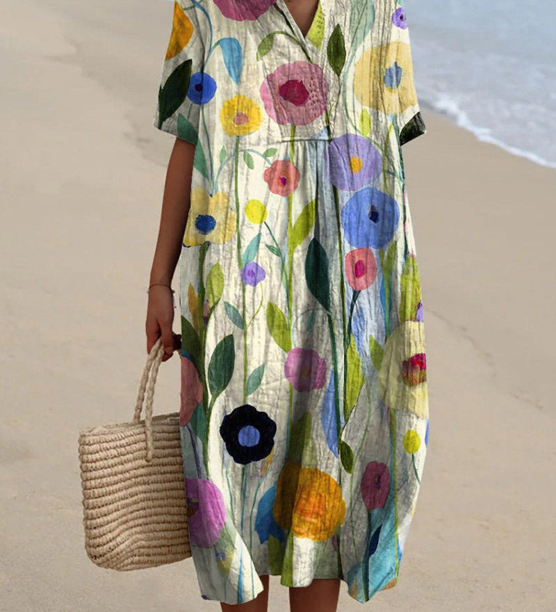Emma™ - Floral Pattern Dress