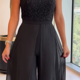 Fontella™ Textured Tulle Jumpsuit