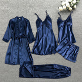 Iris - Sophisticated Satin Pyjama Set for Women