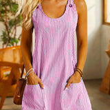 Victoria™ - Striped Pocket Dress