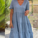 Elsie™ - Elegant Cotton Summer Dress
