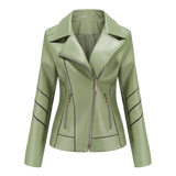 HANNIE - Elegant leather jackets for a timeless look