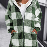 Grace™ - Checkered Oversized Jacket