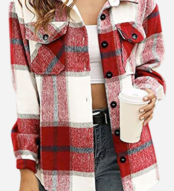 Bella™ Long Sleeve Plaid Flannel