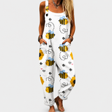 Comfortable Printed Jumpsuit