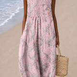 Brooklyn - Women’s Sleeveless Relaxed Fit Midi Dress