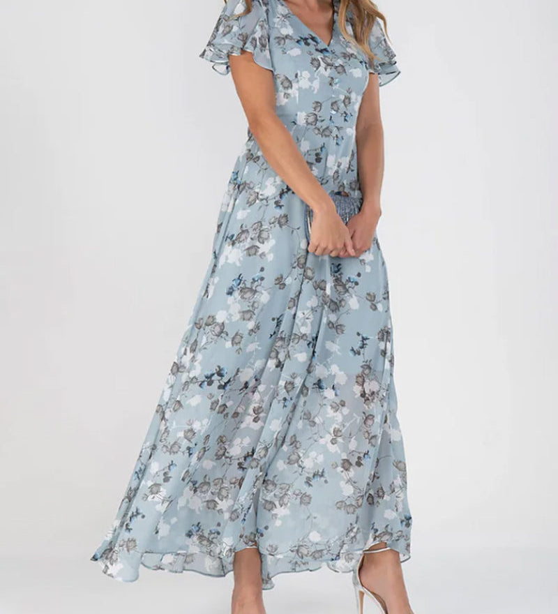 Victoria™ - Chic Floral Dress