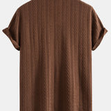 Textured Jacquard Cuban <tc>S</tc>hirt