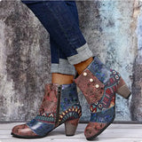Leonora - Stylish retro boots that are waterproof
