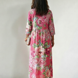 Freya | Garden Bloom Midi Dress