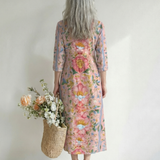 Julien | Light Form Floral Midi Dress