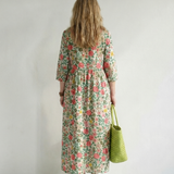 Colin | Scatter Flower Midi Dress