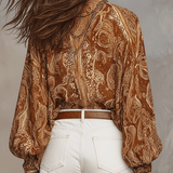 Bohemian Paisley Blouse