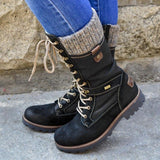 Dorcas - Elegant high-cut women's boots for a sophisticated look