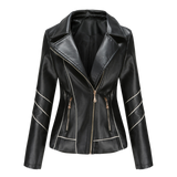 HANNIE - Elegant leather jackets for a timeless look