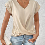 Cleo™ Classic t shirt with v neckline