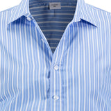 Long Sleeve Striped Button-Up Shirt