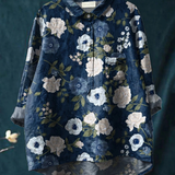 Lauren | Women's Floral Art Print Casual Shirt