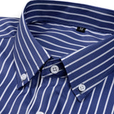 Long Sleeve Striped Shirt with Buttons