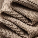 Lorenzo Virelli | Textured Knit Polo Sweater with Refined Minimalism For Men