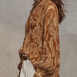 Bohemian Paisley Blouse