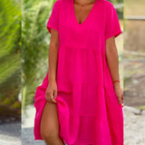 Elsie™ - Elegant Cotton Summer Dress