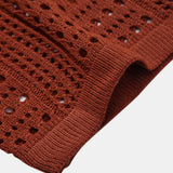 V-Neck Polo Shirt with Hook