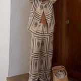 Alira™ - Abstract Comfy Two-Piece Set