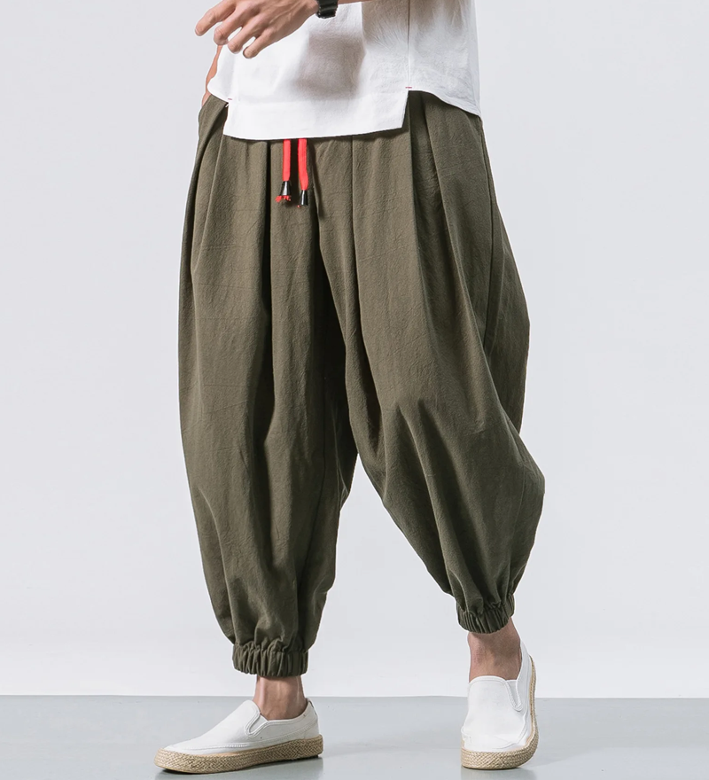 Ethan™ - Loose Cropped Pants