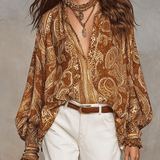 Bohemian Paisley Blouse