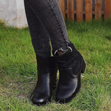 Vintage Lace-up Boots for Women - Greta Style