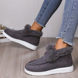 Billie - Stylish and comfortable fluffy snow boots
